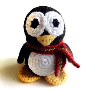 crochet penguin