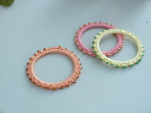 61-Beaded Bangles