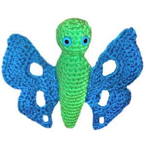 crochet butterfly