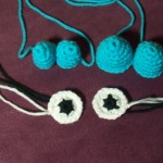 Ann's blue pieces are looking great.