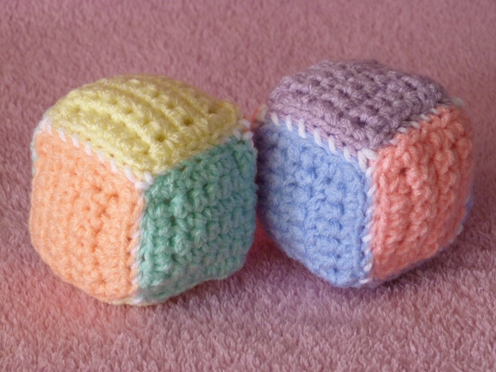 crochet baby blocks