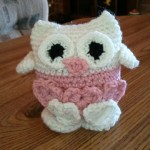 Nelle's owl from Happy Hookers Crochet Club.