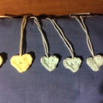 Susan's row of hearts look great.