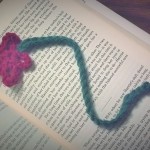 Emma also crocheted a lovely bookmark.