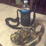 Emma made 2 wonderful bottle holders.