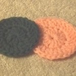 Emma's first pic is of her facial scrubbies.