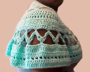 crochet helene shawlette