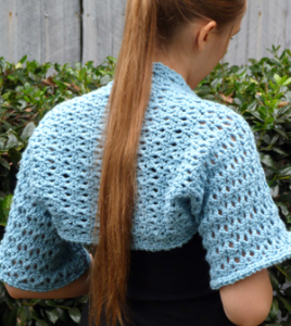 crochet iced bolero