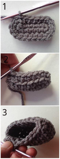 crochet booties tutorial