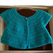 Stephanie crocheted several classic boleros.