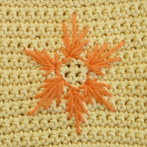 Starburst pattern