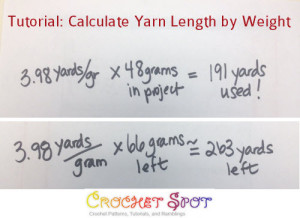 How to Calculate Yarn Length by Weight a Tutorial by Caissa McClinton @artlikebread 7