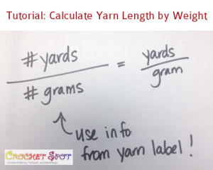 Crochet Spot » Blog Archive » How to Calculate the Length of Yarn by ...