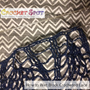 How to Wet Block Crocheted Lace a Free Tutorial by Caissa McClinton @artlikebread 5