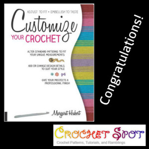 Caissa McClinton @artlikebread Crochet Spot Finish in 15 Contest Giveaway Customize Your Crochet by Margaret Hubert