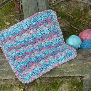 Gradient Seashore Dishcloth