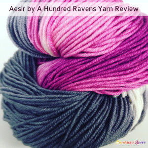 Aesir by A Hundred Ravens Yarn Review on Crochet Spot by @artlikebread Caissa McClinton Crochet 2