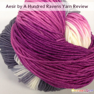 Aesir by A Hundred Ravens Yarn Review on Crochet Spot by @artlikebread Caissa McClinton Crochet 3