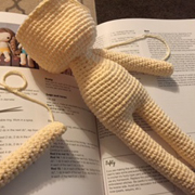 Here is Teisha's doll for her daughter in progress.