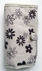 crochet hook case folded