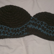 Susanne made these daddy and me hats.