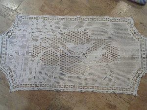 "Laura Ingall's Wilder Doily" 