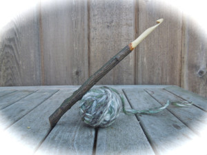 Apple Wood Crochet Hook