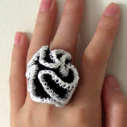 Crazy Ruffle Ring