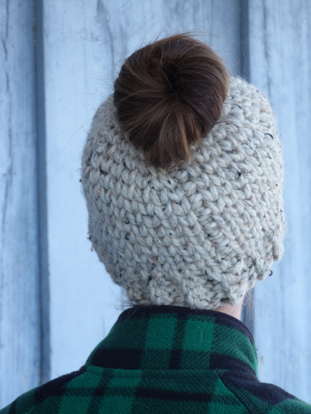 Chunky Bun Beanie back