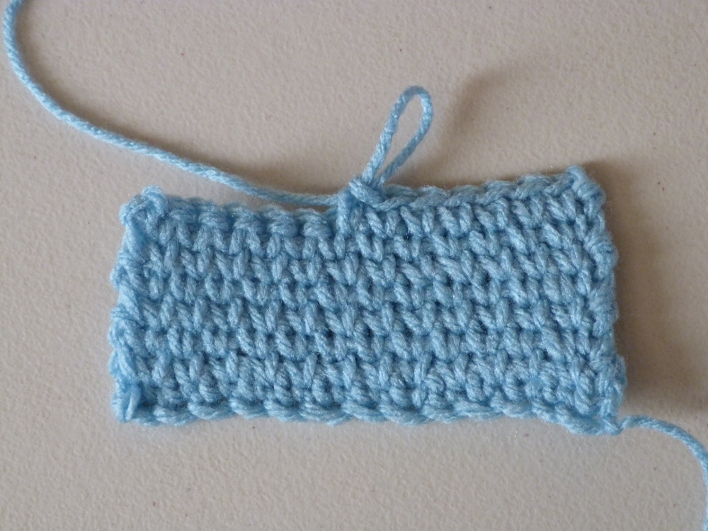 How to Crochet the Knit Stitch