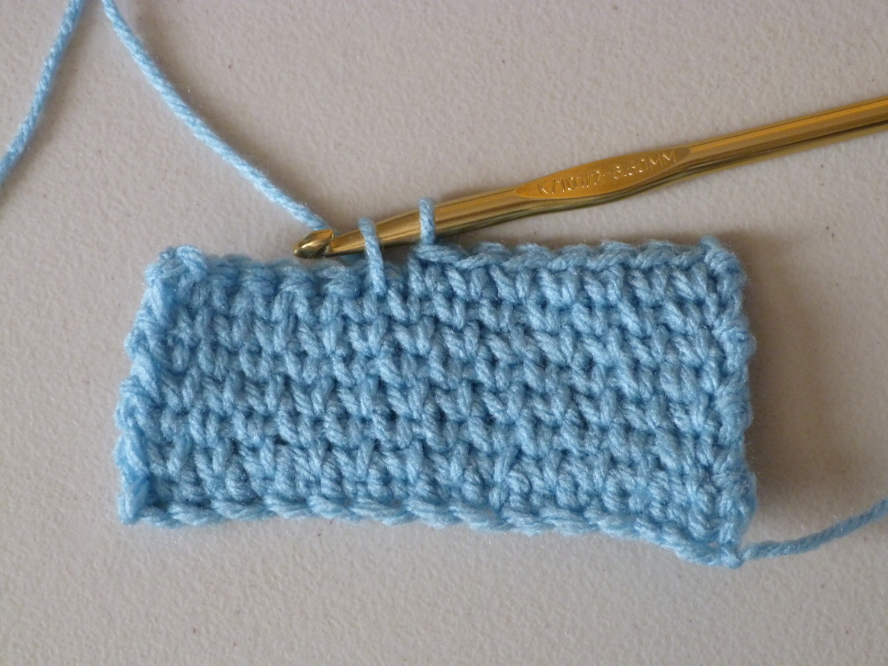 How to Crochet the Knit Stitch