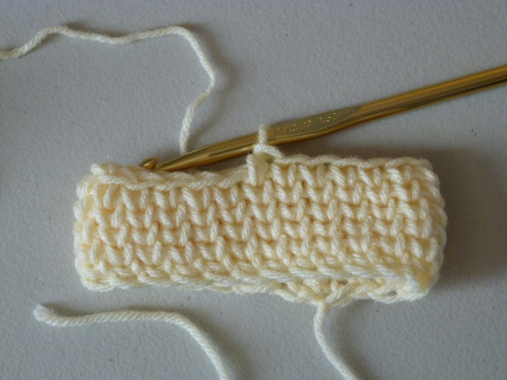 How to Crochet the Knit Stitch