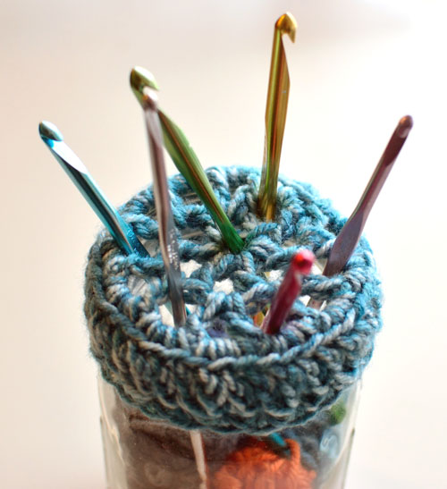 Crochet Spot » Blog Archive » Free Crochet Pattern: Mason Jar