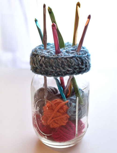 Crochet Spot » Blog Archive » Free Crochet Pattern: Mason Jar