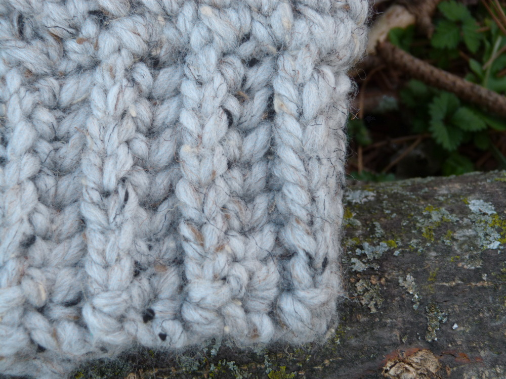 Crochet Pattern: Chunky Knit Stitch Mittens