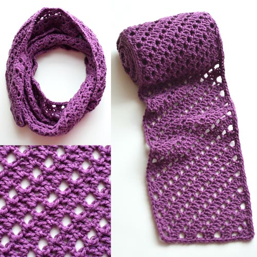 Crochet Pattern: Diagonal Striped Scarf | Crochet Spot | Bloglovin’